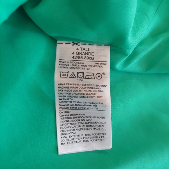 NWOT Banana Republic Floral Print Dress, 4 tall - Picture 4 of 8